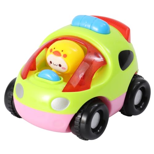 ADOCARN Trägheitsauto Spielzeug Trägheitsauto für Kinder Spielzeug für Kinderfahrzeuge Kinder puppenwagen kinderspielzeug Auto Fun Toy Kinderautospielzeug pädagogisches Trägheitsauto Green von ADOCARN