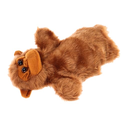 Orang-utan-tierhandpuppe Handpuppen Für Babys Handpuppe Spielzeug Handpuppe Für Kinder Geschichtenerzählpuppen Für Kleinkinder Geschichte Erzählende Marionette Brown Pp Baumwolle ADOCARN von ADOCARN