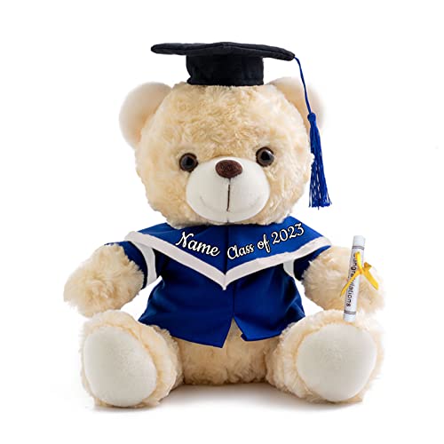 ADORSUN Abschlussgeschenke für sie Personalisierter Teddybär mit Text, Plüschbär Personalisierte Geschenke als Abschlussgeschenke für ihn 2024 Oberschule/Hochschule/Abschlussgeschenke (25 cm-Text-) ADORSUN Abschlussgeschenke für sie Personalisierter Teddybär mit Text, Plüschbär Personalisierte Geschenke als Abschlussgeschenke für ihn 2024 Oberschule/Hochschule/Abschlussgeschenke (25 cm-Text-) von ADORSUN