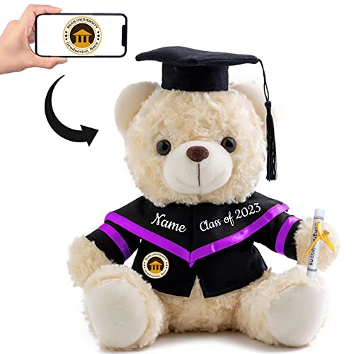 ADORSUN Personalisierter Abschluss-Teddybär, Abschlussgeschenke für Sie & Ihn mit Foto+Text, Abschlussbär als Personalisiertes Abschlussgeschenk für Mädchen/Jungen zum Abschluss 2024 (20cm-Foto+Text) ADORSUN Personalisierter Abschluss-Teddybär, Abschlussgeschenke für Sie & Ihn mit Foto+Text, Abschlussbär als Personalisiertes Abschlussgeschenk für Mädchen/Jungen zum Abschluss 2024 (20cm-Foto+Text) von ADORSUN