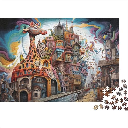 Animal Paradise (35) Puzzles 1000 Teile Holz Animal Park Erwachsene ＆ Kinder Wohnkultur Lernspiel Geschicklichkeitsspiel Für Die Ganze Familie Geburtstag Stress Relief 1000pcs ( von ADOVZ