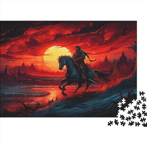 Colourful Horses (11) Puzzles 500 Teile Personalised Photos Für Erwachsene Wohnkultur Geburtstag Family Challenging Games Lernspiel Stress Relief Toy 500pcs (52x38cm) von ADOVZ