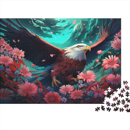 Eagle (37) 300 Teile Holz Typical Animal Puzzles Erwachsene Family Challenging Games Geburtstag Educational Game Moderne Wohnkultur Stress Relief Toy 300pcs (40x28cm) von ADOVZ