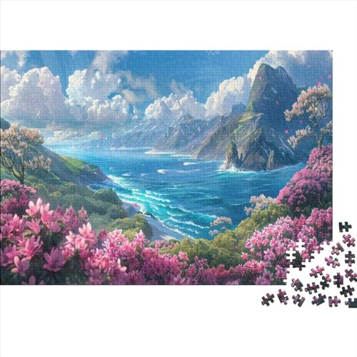 Natural Scenery (45) Puzzles 1000 Teile Holz Beautiful Views Erwachsene ＆ Kinder Wohnkultur Lernspiel Geschicklichkeitsspiel Für Die Ganze Familie Geburtstag Stress Relief 1000p von ADOVZ