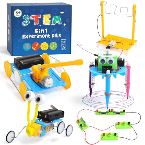 Experimente für Kinder ab 8 9 10 11 12, Elektronik Baukasten, Experimentierkasten, Elektro Baukasten, Bausatz Kinder Spielzeug Geschenke ab 8-14 Jahre Jungen von ADUSRIZ