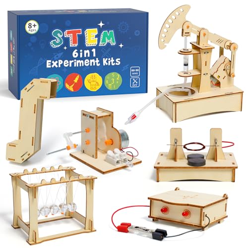 Experimente für Kinder ab 8 9 10 11 12, Elektronik Baukasten, Experimentierkasten, Elektro Baukasten, Holz Bausatz Kinder Spielzeug Geschenke ab 8-14 Jahre Jungen Experimente für Kinder ab 8 9 10 11 12, Elektronik Baukasten, Experimentierkasten, Elektro Baukasten, Holz Bausatz Kinder Spielzeug Geschenke ab 8-14 Jahre Jungen von ADUSRIZ
