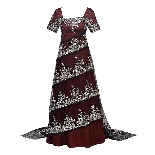 ADuchessCos Titanic Rose Cosplay Kostüm DeWitt Bukater Kleid Romantisches Abendkleid Halloween Kleid von ADuchessCos