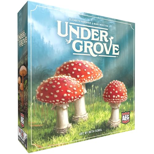 Alderac Entertainment | Undergrove Brettspiel auf Englisch für die Ganze Familie | Strategisches Spiel für 1-4 Spieler | Brettspiel zum Solo-Spielen, für Paare oder zum Spielen mit Freunden von AEG