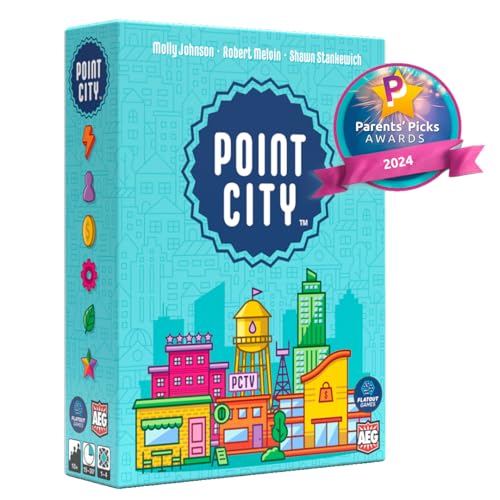 Alderac Entertainment - Point City - Card Game - Base Game - for 1-4 Players - from Ages 10+ - English von AEG