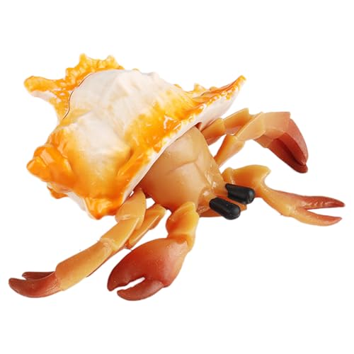 AENIMELY Einsiedlerkrebsfiguren – TPR-weiche Drück-Tierfiguren mit hartem Panzer – Sensorisches Fidget-Relief-Spielzeug für Kinder & Kuchentopper-Lernspiel AENIMELY Einsiedlerkrebsfiguren – TPR-weiche Drück-Tierfiguren mit hartem Panzer – Sensorisches Fidget-Relief-Spielzeug für Kinder & Kuchentopper-Lernspiel von AENIMELY