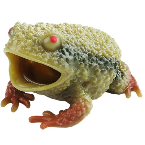 AENIMELY Realistisches Frosch-Spielzeug – TPR-weiche Gummi-Stressabbau-Tierfiguren für Kinder – Pädagogische Amphibienfigur, sensorisches Lernspielzeug AENIMELY Realistisches Frosch-Spielzeug – TPR-weiche Gummi-Stressabbau-Tierfiguren für Kinder – Pädagogische Amphibienfigur, sensorisches Lernspielzeug von AENIMELY