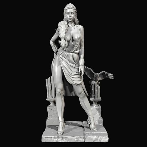 AERUIKJS 1/24 Ancient Female Warrior Resin Model Kit Unbemalt und unmontiert Soldier Resin Model Kit // F7u-5s7 von AERUIKJS