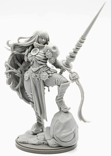 AERUIKJS 1/24 Ancient Female Warrior Resin Model Kit Unbemalt und unmontiert Soldier Resin Model Kit // F7u-5s9 von AERUIKJS