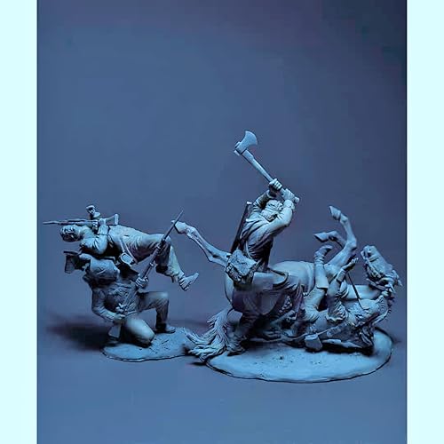 AERUIKJS 1/32 Ancient European Samurai Resin Model Kit Unbemalter und unmontierter Soldat Resin Model Kit // F5u-7s1 von AERUIKJS