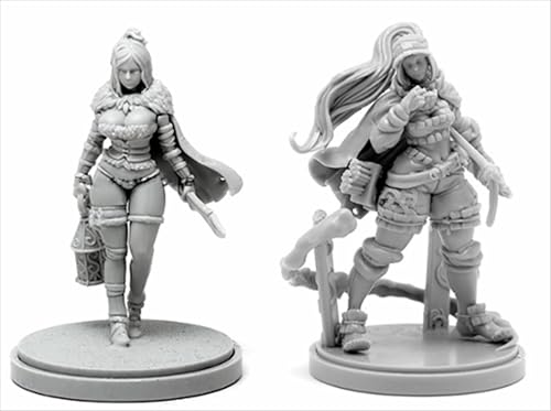 AERUIKJS 1/48 Ancient Female Samurai Warrior Resin Model Kit Unbemalt und unmontiert Soldier Resin Model Kit (2-Personen)//P9o7A14 von AERUIKJS