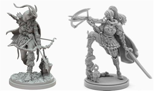 AERUIKJS 1/48 Ancient Female Samurai Warrior Resin Model Kit Unbemalt und unmontiert Soldier Resin Model Kit (2-Personen)//P9o7A74 von AERUIKJS