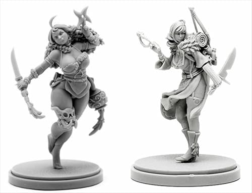 AERUIKJS 1/48 Ancient Female Samurai Warrior Resin Model Kit Unbemalt und unmontiert Soldier Resin Model Kit (2-Personen)//P9o7A8 von AERUIKJS