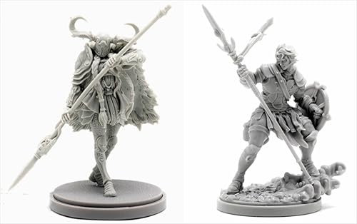 AERUIKJS 1/48 Ancient Samurai Warrior Resin Model Kit Unbemalt und unmontiert Soldat Resin Model Kit (2-Personen)//P9o6A2 von AERUIKJS