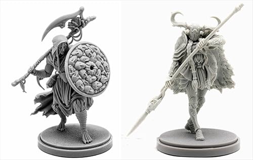 AERUIKJS 1/48 Ancient Samurai Warrior Resin Model Kit Unbemalt und unmontiert Soldat Resin Model Kit (2-Personen)//P9o6A3 von AERUIKJS