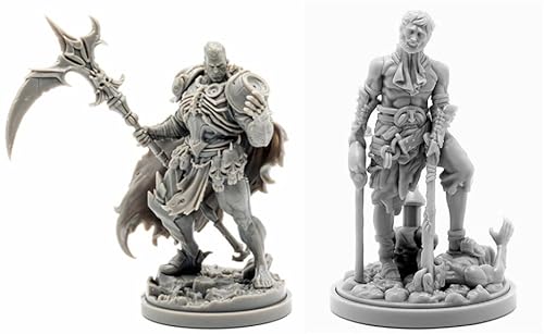 AERUIKJS 1/48 Ancient Samurai Warrior Resin Model Kit Unbemalt und unmontiert Soldat Resin Model Kit (2-Personen)//P9o6A37 von AERUIKJS