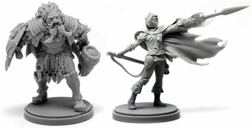 AERUIKJS 1/48 Ancient Samurai Warrior Resin Model Kit Unbemalt und unmontiert Soldier Resin Model Kit (2 Figuren) // F8u-7s54 von AERUIKJS