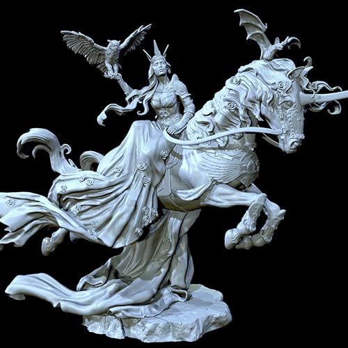 AERUIKJS 65mm Ancient Female Samurai Resin Model Kit Unbemalt und unmontiert Resin Model Kit // F7v-9s4 von AERUIKJS