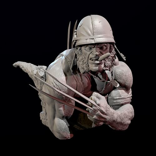 AERUIKJS 65mm Ancient Hell Samurai Resin Bust Model KitUnbemalt und unmontiert Soldat Resin Model Kit //P6o5A1 von AERUIKJS