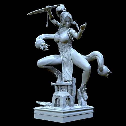 AERUIKJS 75mm Ancient Female Samurai Resin Model Kit Unbemalt und unmontiert Resin Model Kit // F7v-9s2 von AERUIKJS