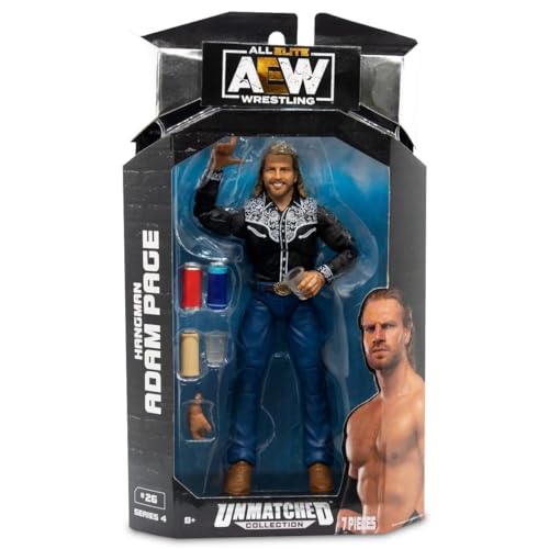 AEW Hangman Adam Page Unmatched Collection Series 4 Actionfigur von AEW