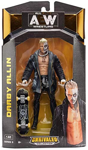 AEW JAZWARES – AEW0021 Unrivalled Collection – Darby Allin – 16.5cm Wrestling Actionfigur von All Elite Wrestling