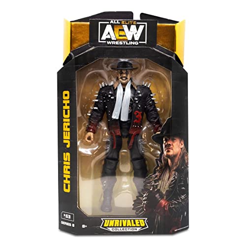 AEW Unmatched Unrivaled Luminaries Collection Wrestling Action Figure (Choose Wrestler) (Chris Jericho (Painmaker)) von All Elite Wrestling