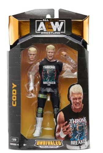 AEW Unmatched Unrivaled Luminaries Collection Wrestling Action Figure (Choose Wrestler) (Cody Rhodes (Series 4)) von AEW