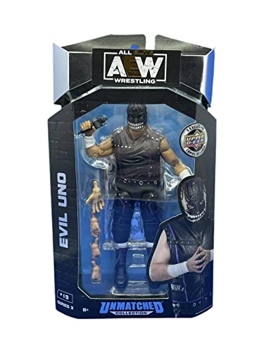 AEW Unmatched Unrivaled Luminaries Collection Wrestling Action Figure (Choose Wrestler) (Evil Uno) von AEW