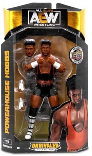 AEW Unmatched Unrivaled Luminaries Collection Wrestling Action Figure (Choose Wrestler) (Powerhouse Hobbs) von AEW