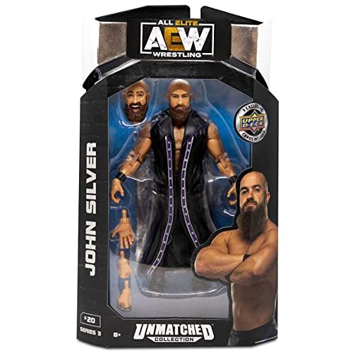 AEW Unmatched Unrivaled Luminaries Collection Wrestling Action Figure (Choose Wrestler) (John Silver) von AEW