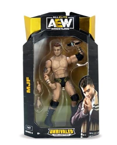 AEW Unmatched Unrivaled Luminaries Collection Wrestling Action Figure (Choose Wrestler) (MJF (Series 6)) von AEW