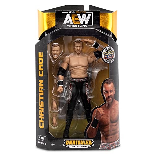 All Elite-Wrestling – 15,2 cm große christliche Käfigfigur – AEW Unrivaled Collection-Serie 9 (AEW Figure- Stil 3) von AEW