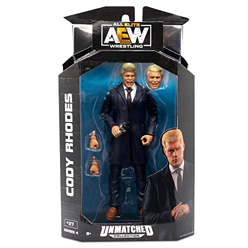 Cody Rhodes - AEW Unmatched Series 4 Spielzeug-Wrestling-Figur von AEW