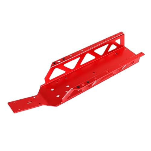 AFCAHEH Metal Main Frame Chassis for 1/5 ROVAN KM 5B Truck RC CAR Parts(Rood) von AFCAHEH