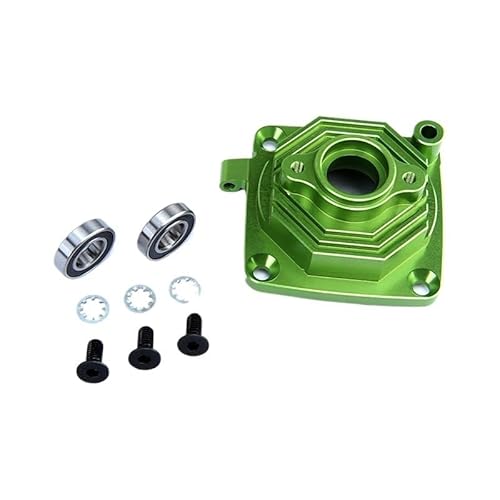 AFCAHEH Upgrade CNC Aluminum Clutch Cover Housing Mount for 1/5 Scale Rc Car Gas ROFUN ROVAN KM 5B 5T 5SC Buggy Truck Parts(Green) von AFCAHEH