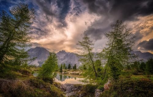 100-teiliges Puzzle für Erwachsene, Puzzles 100-teiliges Puzzle für Erwachsene, Landschaft, Berge, 45,5 x 35,5 cm 100-teiliges Puzzle für Erwachsene, Puzzles 100-teiliges Puzzle für Erwachsene, Landschaft, Berge, 45,5 x 35,5 cm von AFHMZ