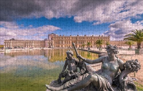 1000-Teile-Puzzle – Erwachsene und Kinder ab 6 Jahren – Hochwertiges Puzzle – Frankreich, Paris, Schloss Versailles, 70 x 50 cm von AFHMZ