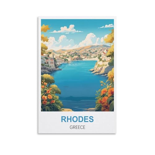 1000-teilige Puzzles, Rhodos, Griechenland, Puzzle-Sets für anspruchsvolle Puzzlespiele und Familienspiele, 38 x 26 cm 1000-teilige Puzzles, Rhodos, Griechenland, Puzzle-Sets für anspruchsvolle Puzzlespiele und Familienspiele, 38 x 26 cm von AFHMZ