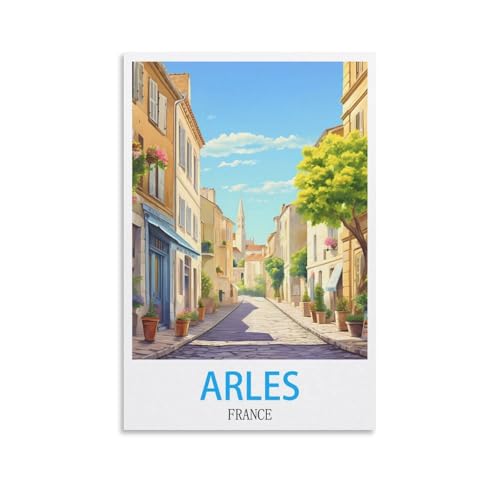 1000-teiliges Puzzle, Arles, Frankreich, Poster, Puzzles für Erwachsene, Kunstwerk, Hauswanddekoration, anspruchsvolles Puzzle für Familienspiele, 52 x 38 cm 1000-teiliges Puzzle, Arles, Frankreich, Poster, Puzzles für Erwachsene, Kunstwerk, Hauswanddekoration, anspruchsvolles Puzzle für Familienspiele, 52 x 38 cm von AFHMZ