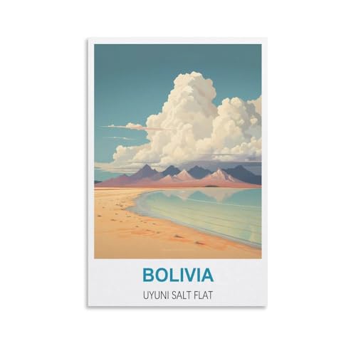 1000-teiliges Puzzle, Bolivien, Uyuni-Salzwüste, Poster, Puzzle, 1000 Teile, Papierpuzzle, Lernspielzeug für Erwachsene und Kinder, Familien-Dekompressionsspiel, 52 x 38 cm 1000-teiliges Puzzle, Bolivien, Uyuni-Salzwüste, Poster, Puzzle, 1000 Teile, Papierpuzzle, Lernspielzeug für Erwachsene und Kinder, Familien-Dekompressionsspiel, 52 x 38 cm von AFHMZ