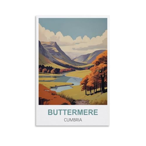 1000-teiliges Puzzle, Buttermere Cumbria Puzzle, 1000 Teile Papierpuzzle, Lernspielzeug für Erwachsene und Kinder, Familien-Dekompressionsspiel, 70 x 50 cm 1000-teiliges Puzzle, Buttermere Cumbria Puzzle, 1000 Teile Papierpuzzle, Lernspielzeug für Erwachsene und Kinder, Familien-Dekompressionsspiel, 70 x 50 cm von AFHMZ