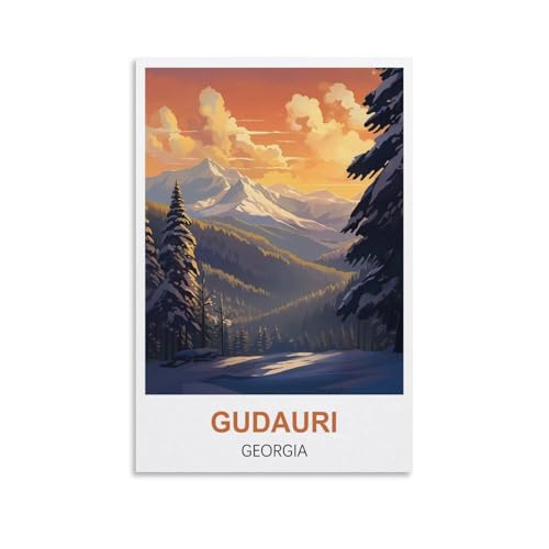 1000-teiliges Puzzle, Gudauri, Georgia Poster Puzzle 1000 Teile Holzpuzzle Lernspielzeug für Erwachsene und Kinder Familien-Dekompressionsspiel 70x50CM 1000-teiliges Puzzle, Gudauri, Georgia Poster Puzzle 1000 Teile Holzpuzzle Lernspielzeug für Erwachsene und Kinder Familien-Dekompressionsspiel 70x50CM von AFHMZ