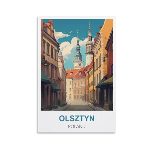 1000-teiliges Puzzle, Olsztyn, Polen-Poster für Kinder und Erwachsene, personalisiertes Puzzle-Spiel zum Zusammenbauen, 38 x 26 cm 1000-teiliges Puzzle, Olsztyn, Polen-Poster für Kinder und Erwachsene, personalisiertes Puzzle-Spiel zum Zusammenbauen, 38 x 26 cm von AFHMZ