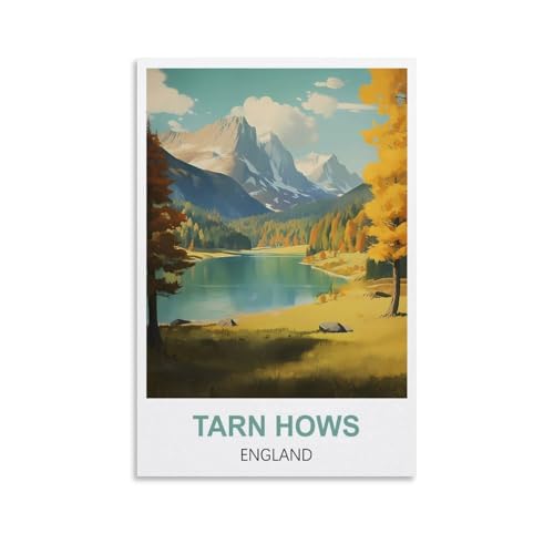 1000-teiliges Puzzle, Tarn Hows England Poster Puzzle 1000 Teile Holzpuzzle Lernspielzeug für Erwachsene und Kinder Familiendekompressionsspiel 70x50CM 1000-teiliges Puzzle, Tarn Hows England Poster Puzzle 1000 Teile Holzpuzzle Lernspielzeug für Erwachsene und Kinder Familiendekompressionsspiel 70x50CM von AFHMZ