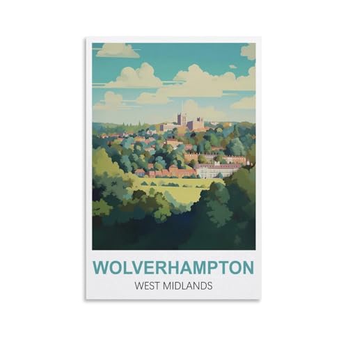 1000-teiliges Puzzle, Wolverhampton West Midlands Poster Puzzle 1000-teiliges Holzpuzzle Lernspielzeug für Erwachsene und Kinder Familien-Dekompressionsspiel 70x50CM 1000-teiliges Puzzle, Wolverhampton West Midlands Poster Puzzle 1000-teiliges Holzpuzzle Lernspielzeug für Erwachsene und Kinder Familien-Dekompressionsspiel 70x50CM von AFHMZ